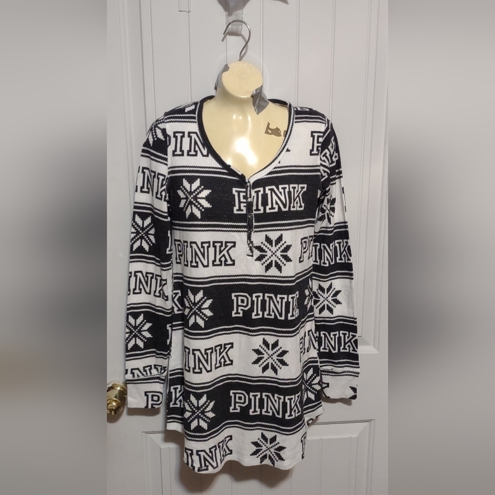 Pink Victoria secret sleep wear for women size small